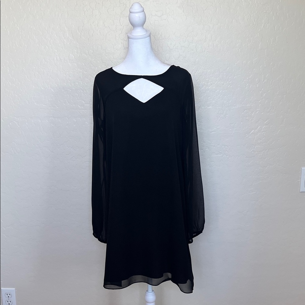 BCBGeneration Black Long Sleeve Dress